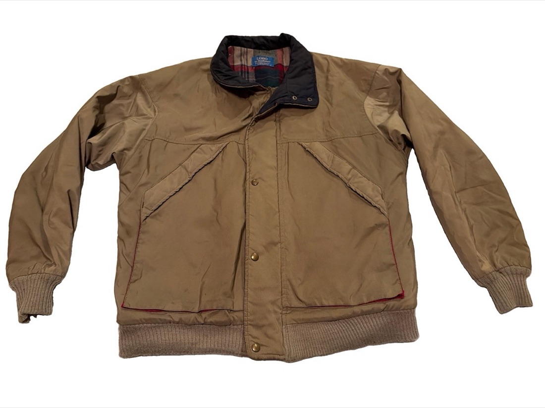 Pendleton Tan cotton bomber jacket