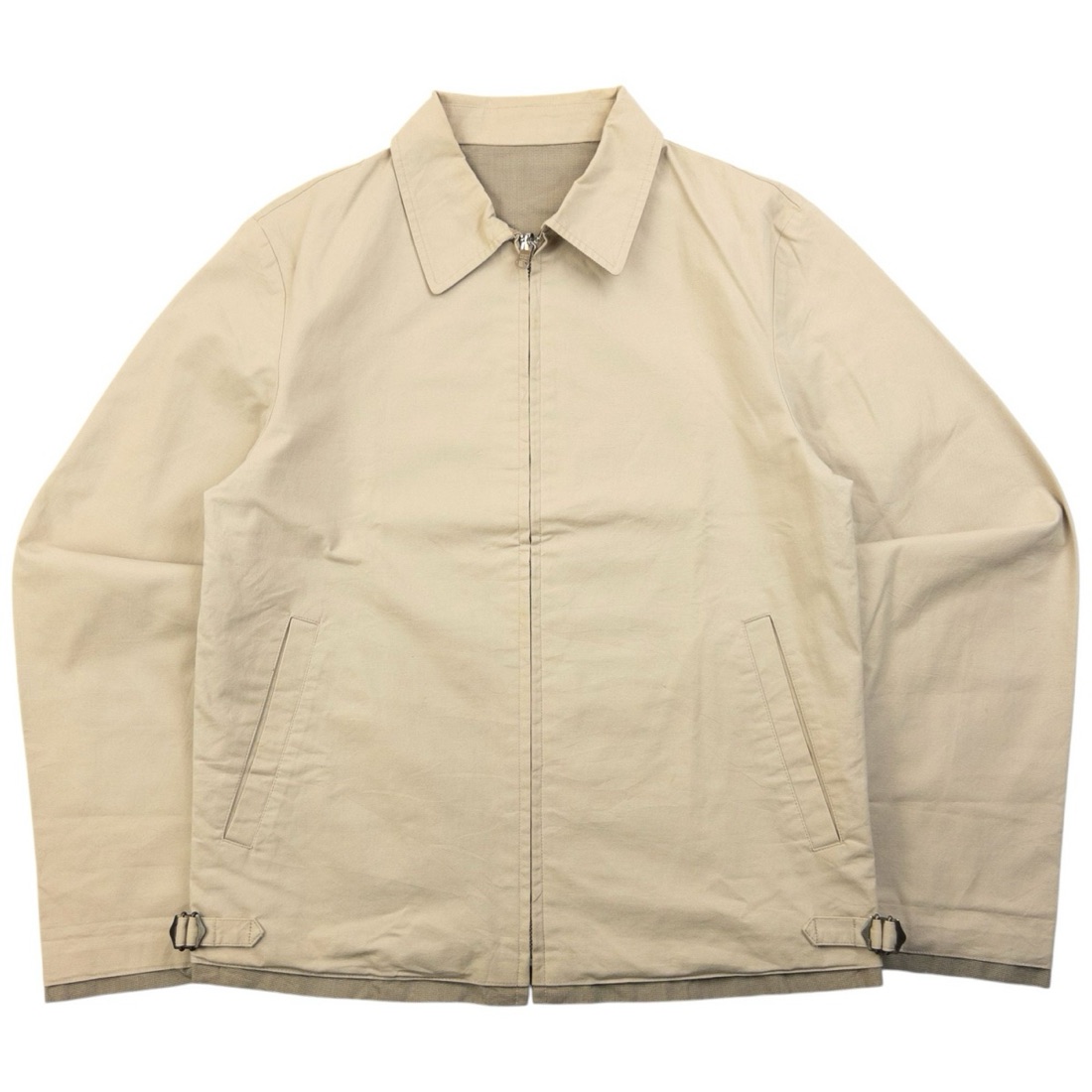 Yohji Yamamoto Stone cotton Harrington jacket